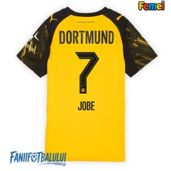 Borussia Dortmund Jobe Bellingham #7 Tricou Fotbal Replică 2025-26 Femei Acasa